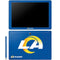NFL Los Angeles Rams Distressed Galaxy Book 12in Skin